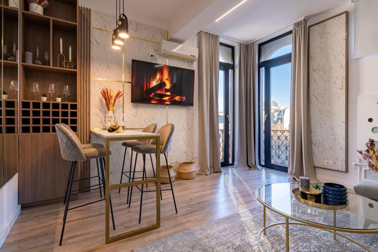 Golden View - Breathtaking Location In Bucharest Apartment Exterior photo